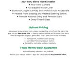 2021 GMC Sierra 1500 4WD Crew Cab 147 Elevation w/3SB