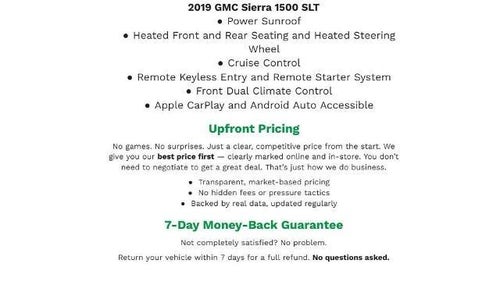2019 GMC Sierra 1500 4WD Crew Cab 147 SLT
