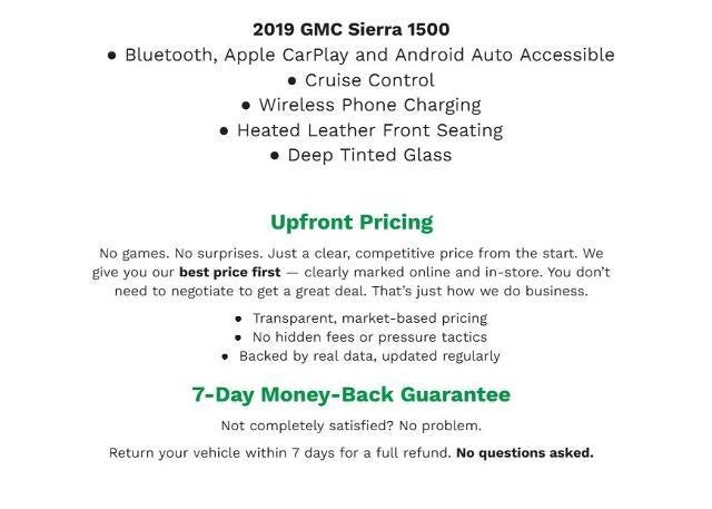 2019 GMC Sierra 1500 4WD Crew Cab 147 SLT