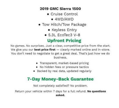 2019 GMC Sierra 1500 4WD Crew Cab 147 SLT