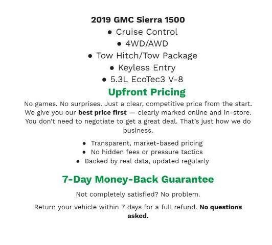 2019 GMC Sierra 1500 4WD Crew Cab 147 SLT