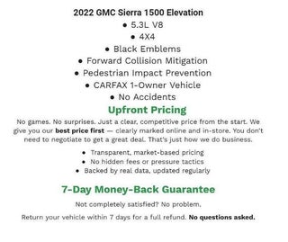 2022 GMC Sierra 1500 4WD Crew Cab 147 Elevation w/3SB