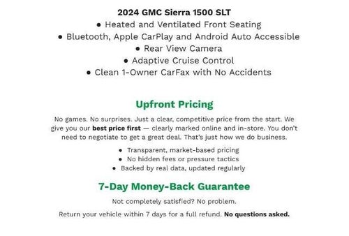 2024 GMC Sierra 1500 4WD Crew Cab 147 SLT