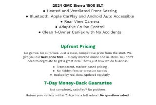 2024 GMC Sierra 1500 4WD Crew Cab 147 SLT