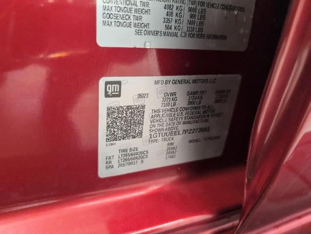 2023 GMC Sierra 1500 4WD Crew Cab 147 AT4