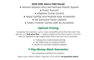 2024 GMC Sierra 1500 4WD Crew Cab 147 Denali
