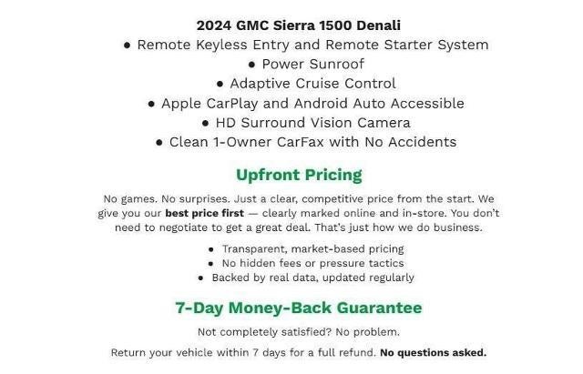 2024 GMC Sierra 1500 4WD Crew Cab 147 Denali