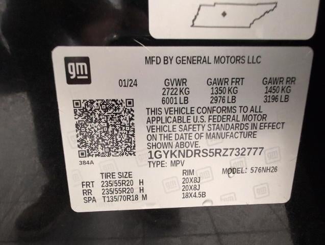 2024 Cadillac XT5 AWD 4dr Premium Luxury