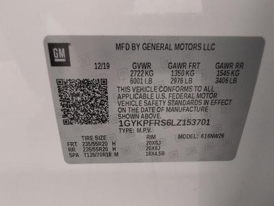 2020 Cadillac XT6 AWD 4dr Premium Luxury
