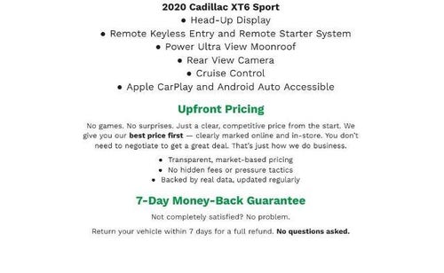 2020 Cadillac XT6 Sport