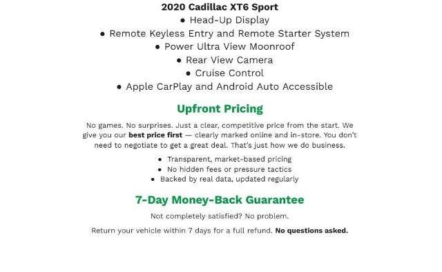 2020 Cadillac XT6 Sport