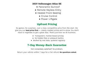 2021 Volkswagen Atlas 2021.5 3.6L V6 SE w/Technology R-Line 4MOTION