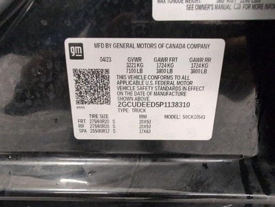 2023 Chevrolet Silverado 1500 4WD Crew Cab 147 RST