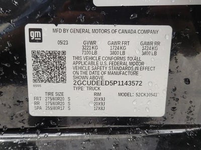 2023 Chevrolet Silverado 1500 4WD Crew Cab 147 RST