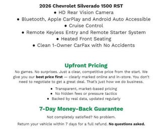 2026 Chevrolet Silverado 1500 4WD Crew Cab 147 RST