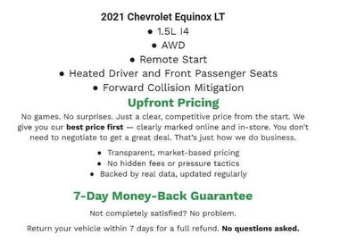 2021 Chevrolet Equinox AWD 4dr LT w/1LT