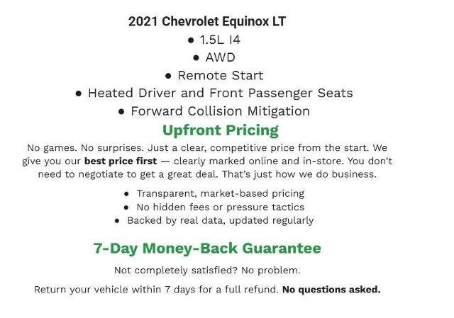 2021 Chevrolet Equinox AWD 4dr LT w/1LT