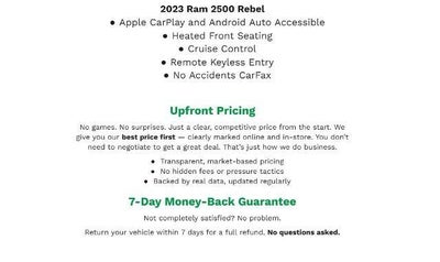 2023 RAM 2500 Power Wagon Rebel 4x4 Crew Cab 6'4 Box