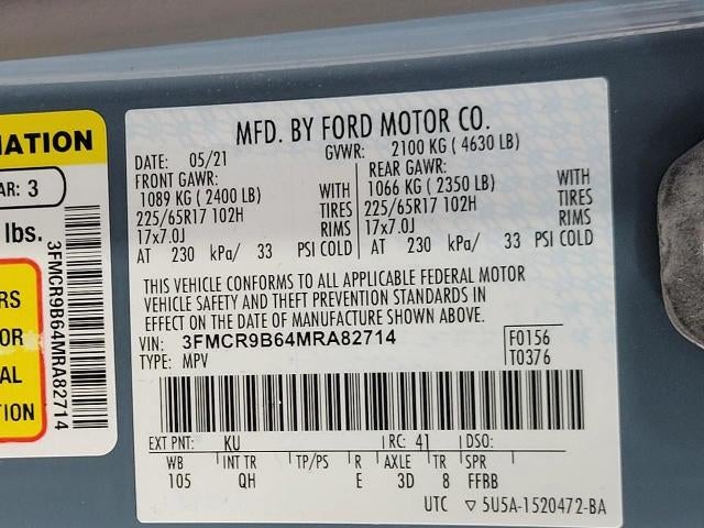 2021 Ford Bronco Sport Big Bend 4x4