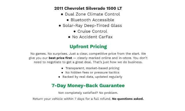 2011 Chevrolet Silverado 1500 4WD Crew Cab 143.5 LT