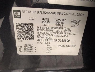 2024 Chevrolet Silverado 1500 4WD Crew Cab 147 High Country