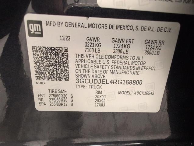 2024 Chevrolet Silverado 1500 4WD Crew Cab 147 High Country