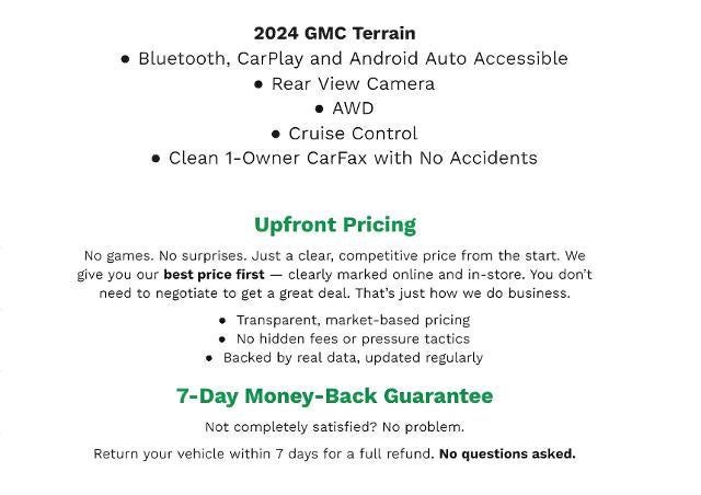 2024 GMC Terrain AWD 4dr SLE