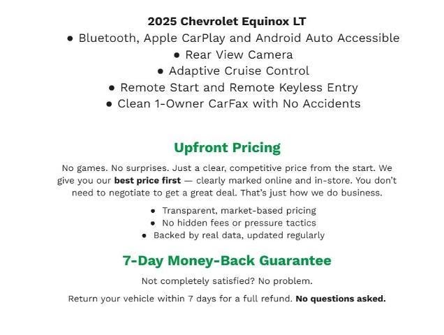 2025 Chevrolet Equinox AWD 4dr LT w/2LT