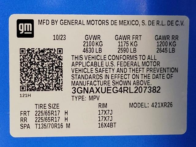 2024 Chevrolet Equinox AWD 4dr LT w/1LT