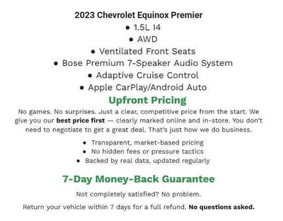 2023 Chevrolet Equinox AWD 4dr Premier