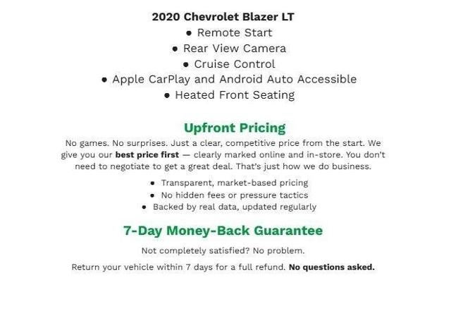 2020 Chevrolet Blazer AWD 4dr LT w/2LT