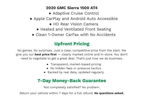 2020 GMC Sierra 4WD Crew Cab Short Box AT4's photo