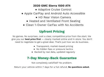 2020 GMC Sierra 1500 4WD Crew Cab 147 AT4