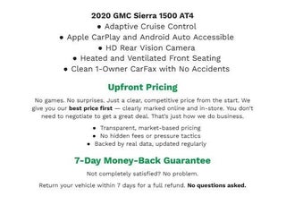 2020 GMC Sierra 1500 4WD Crew Cab 147 AT4