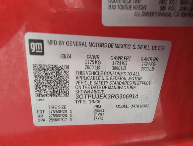 2024 GMC Sierra 1500 ELEVATION