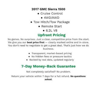 2017 GMC Sierra 1500 4WD Crew Cab 143.5 SLT