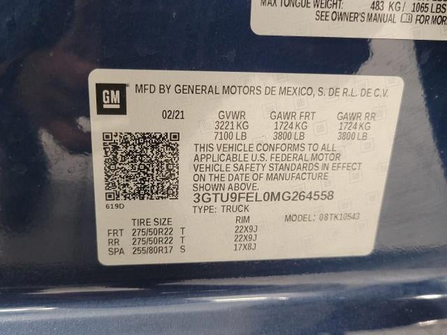 2021 GMC Sierra 1500 4WD Crew Cab 147 Denali