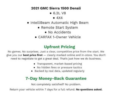 2021 GMC Sierra 1500 4WD Crew Cab 147 Denali