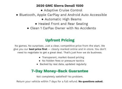 2020 GMC Sierra 1500 4WD Crew Cab 147 Denali