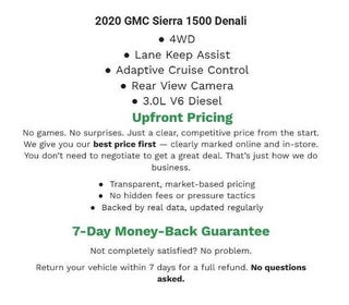 2020 GMC Sierra 1500 4WD Crew Cab 147 Denali