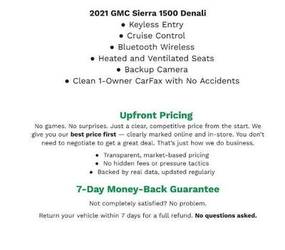 2021 GMC Sierra 1500 4WD Crew Cab 147 Denali