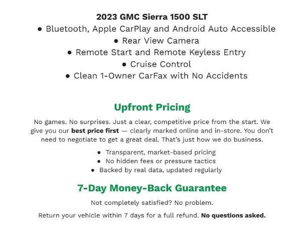 2023 GMC Sierra 1500 4WD Crew Cab 147 SLT