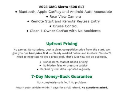 2023 GMC Sierra 1500 4WD Crew Cab 147 SLT