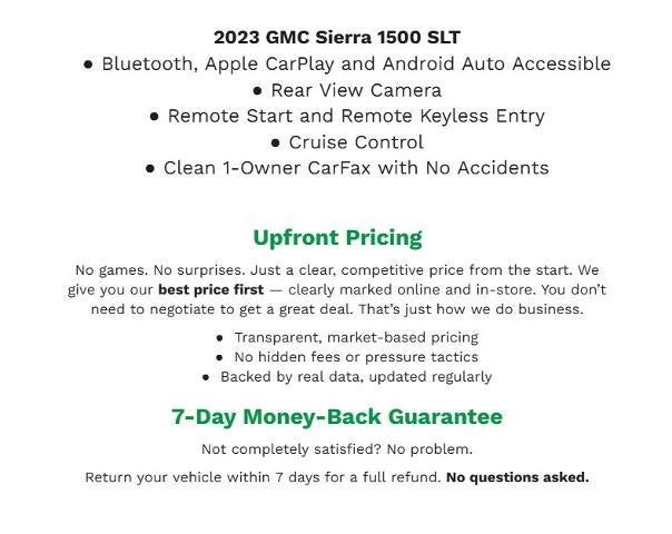 2023 GMC Sierra 1500 4WD Crew Cab 147 SLT