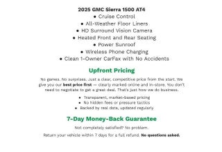 2025 GMC Sierra 1500 4WD Crew Cab 147 AT4