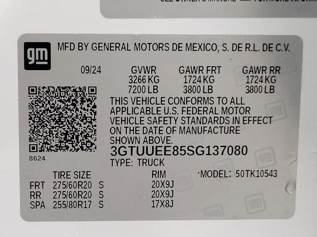 2025 GMC Sierra 1500 4WD Crew Cab 147 AT4