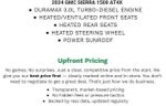 2024 GMC Sierra 1500 4WD Crew Cab 147 AT4X