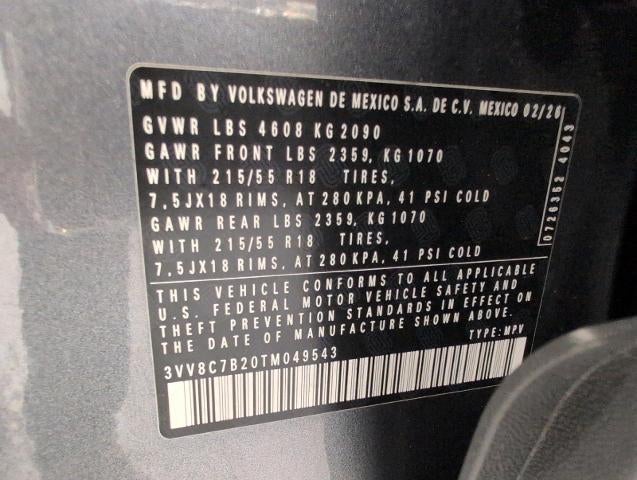 2026 Volkswagen Taos S 4MOTION