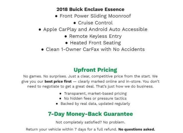 2018 Buick Enclave FWD 4dr Essence