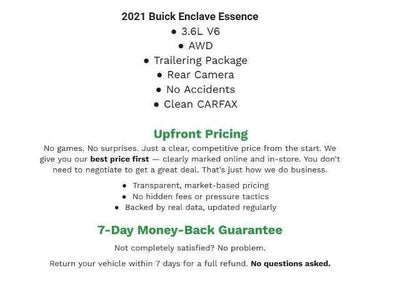2021 Buick Enclave AWD 4dr Essence